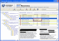 BKF Data Recovery Software screenshot